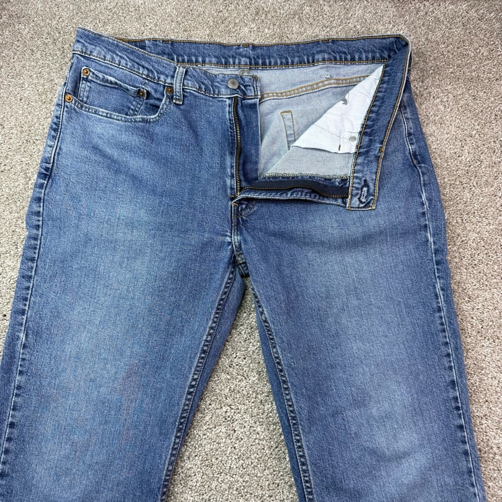 Levi's 514‎ Men's Zs 38x32 Relaxed Fit Jeans in Light Blue
